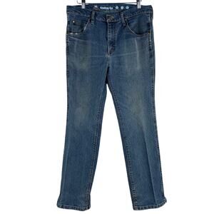 Wrangler Mens Premium Performance Cowboy Cut Slim Fit Jeans 32x32 Blue Denim